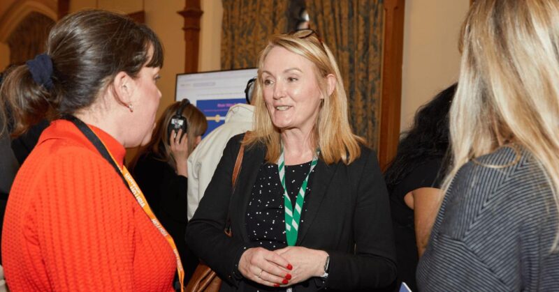 Jo at a Grow Music parliamentary briefing - photo by Joanna Dudderidge.