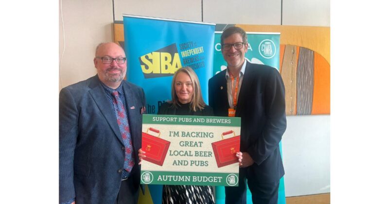 Jo at an event for The Campaign for Real Ale.