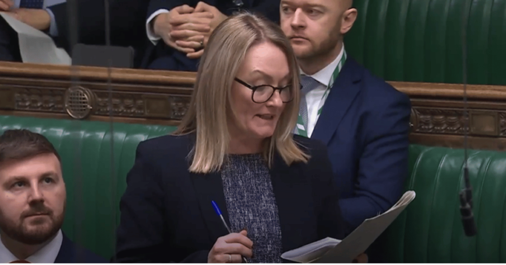 Jo Platt - speaking in the Chamber