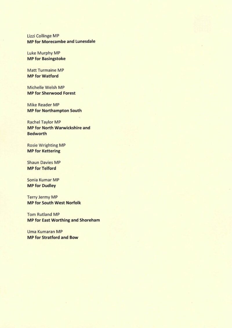 Ending Unadopted Estates letter - page 3