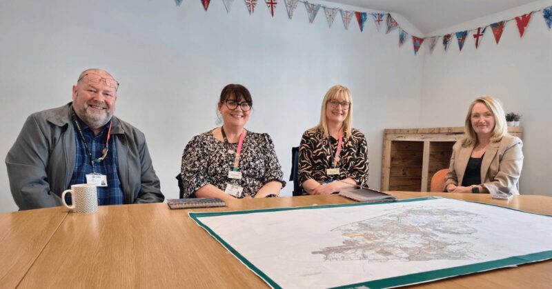 Jo Platt MP with the Housing Advisory Panel.