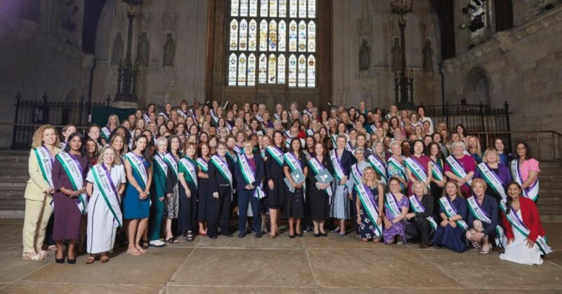 Marking 97 years since women won equal voting rights with men.
